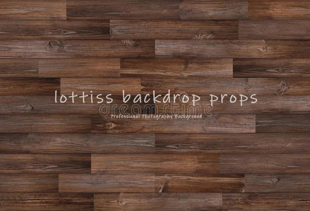 Brown Wood Floor Photography Background Dark Planks Props Adult Kids Portrait Party Photocall Broken Wooden Wall Backdrops