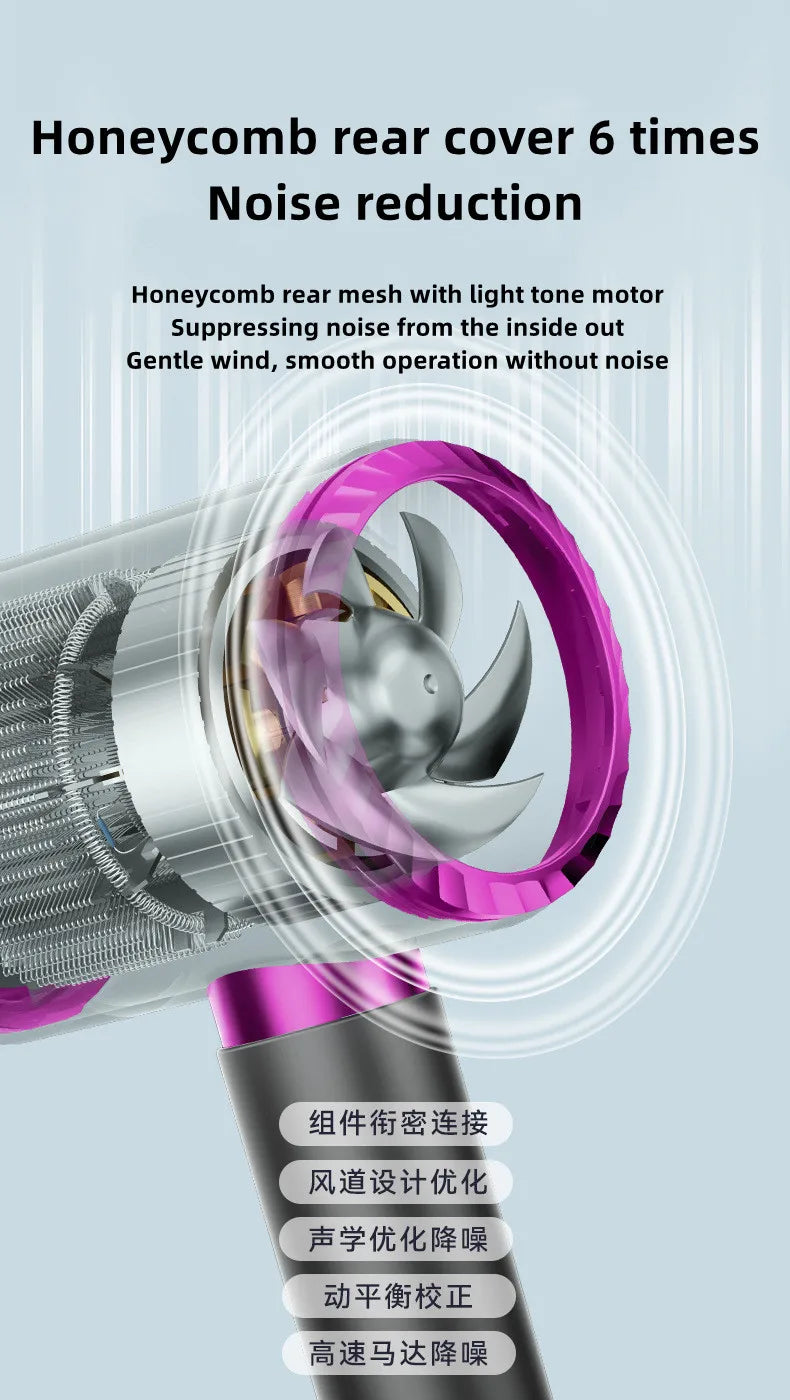 Hot Selling High-Speed Hair Dryer 2400W High-Power Silent Constant Temperature Hair Care Home Hair Salon Hammer Hair Dryer