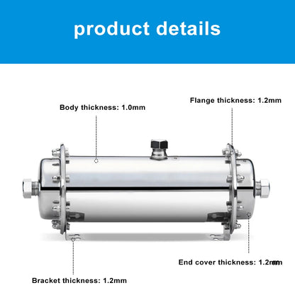 3000L Water Filter Machine 304 Stainless Steel Direct Drink Water Purification Equipment For Kitchen Restaurant Drink Filters.