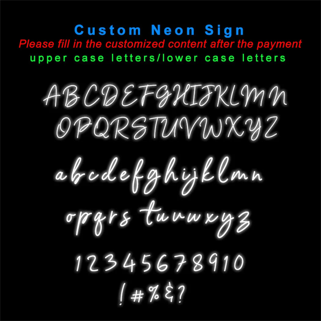 Custom Neon Sign Led Name Light for Kids Name Custom Signs Teenage Gift Led Neon Sign for Wall Decor Bedroom Decor Personalized.