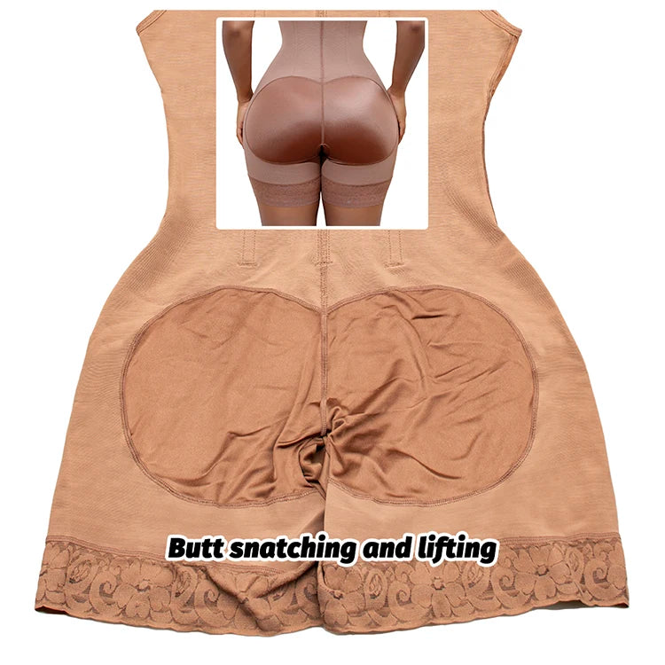 Girdles Shapers Fajas Colombian Corset Sculpting Body Sheath Slimming Bodysuit Tummy Reducing Shapewear Post Surgery Garment.