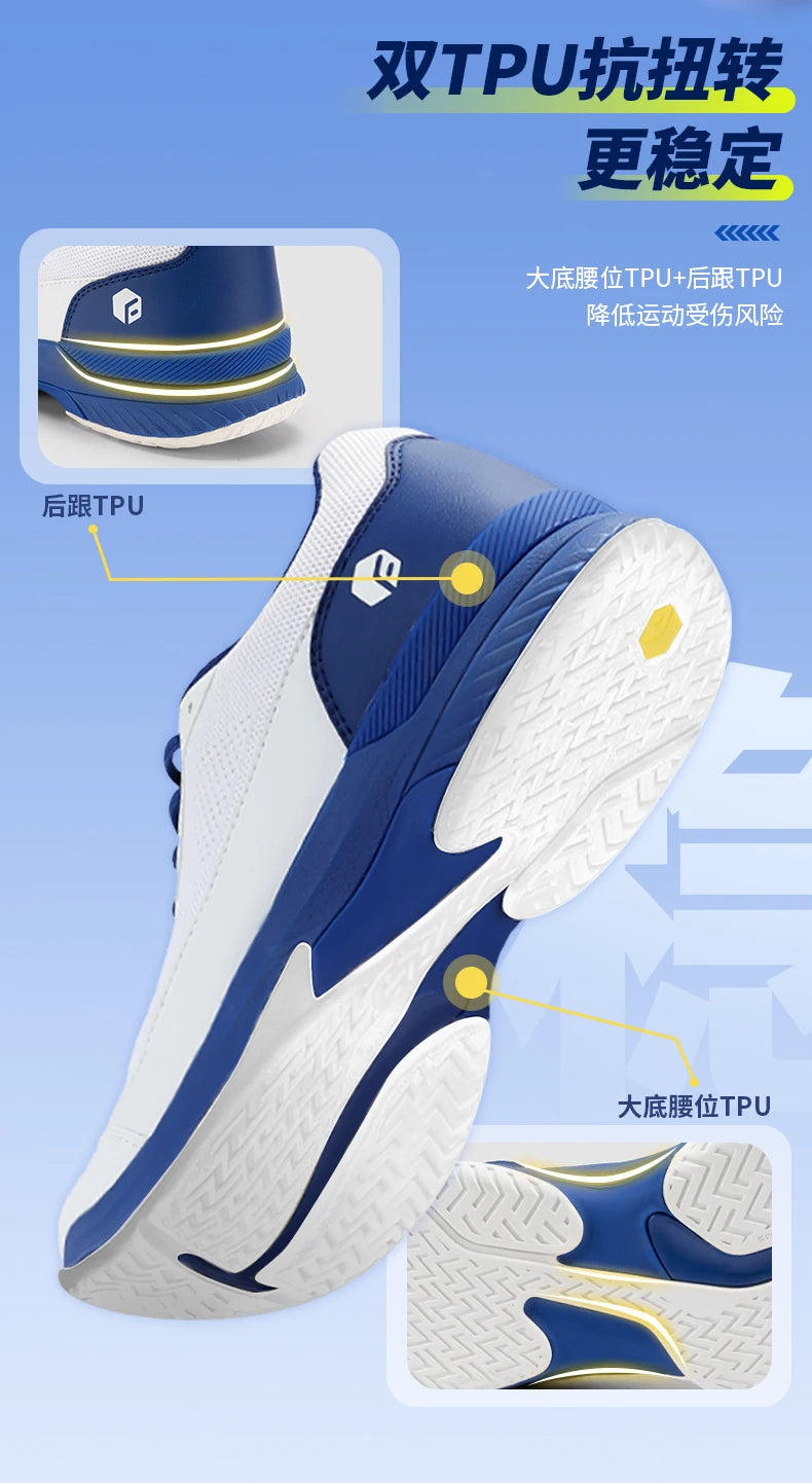 FitVille Professionelle Tennisschuhe für Herren, Soprt-Schuhe, Trainings-Sneaker, rutschfest, schweißabsorbierend, geschwollene Füße, Fußgewölbeunterstützung.