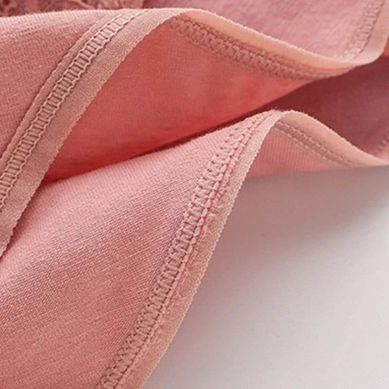 Fashion Sexy Lace  Slimming Comfort Breathable Lingerie Panties High Waist Seamless Hip Raise Cotton Briefs Underwear Female.