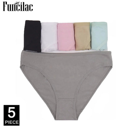Women's cotton panties Girl Briefs Ms. cotton underwear bikini underwear sexy Ladies Briefs Free shipping 5 Pcs/set.