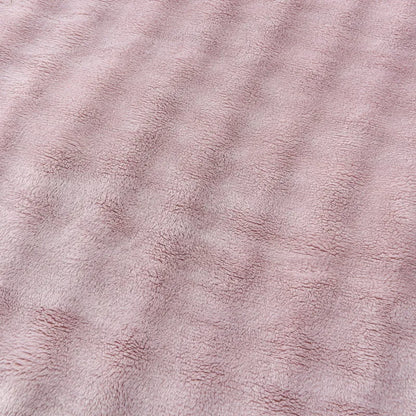 Solid Color Flannel Rabbit Fur Blanket Nap Cover Blanket Soft Sofa Blanket Coral Fleece Cover For Bedroom Manufacturer Wholesale.