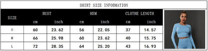 2Pcs Women Sets Energy Seamless Gym Suits Bubble Butt Sports Pants+Long Sleeve Shirts Push Up Running Sets Tracksuits Tights Set.
