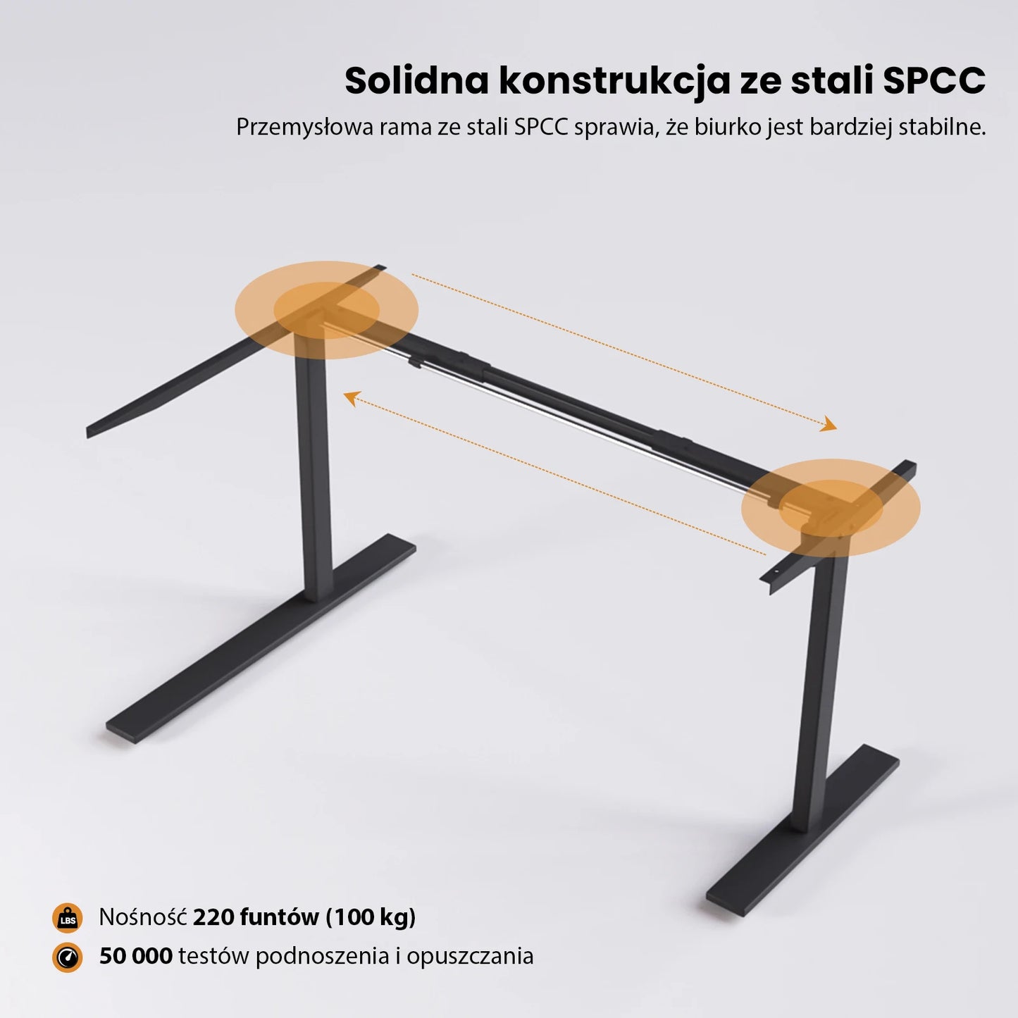 Elektrisch höhenverstellbarer L-förmiger Schreibtisch Ergonomischer Computertisch mit USB und Steckdose für Büro und Zuhause