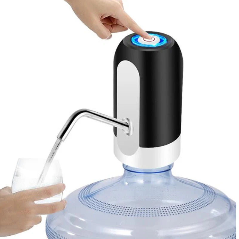 Electric Wireless Pumping Water Bottled Automatic Dispenser Bottle USB Rechargeable.