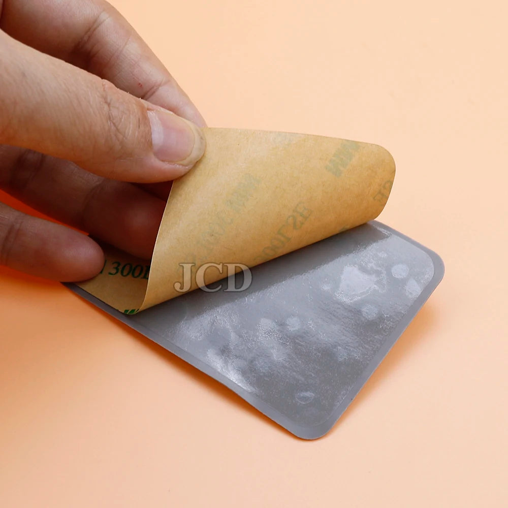 1 piece Strong Grip Phone Holder Adhesive Silicone Suction Phone Case Mount Anti-Slip Hands-Free Sticky Cell Phone Grip Stands.