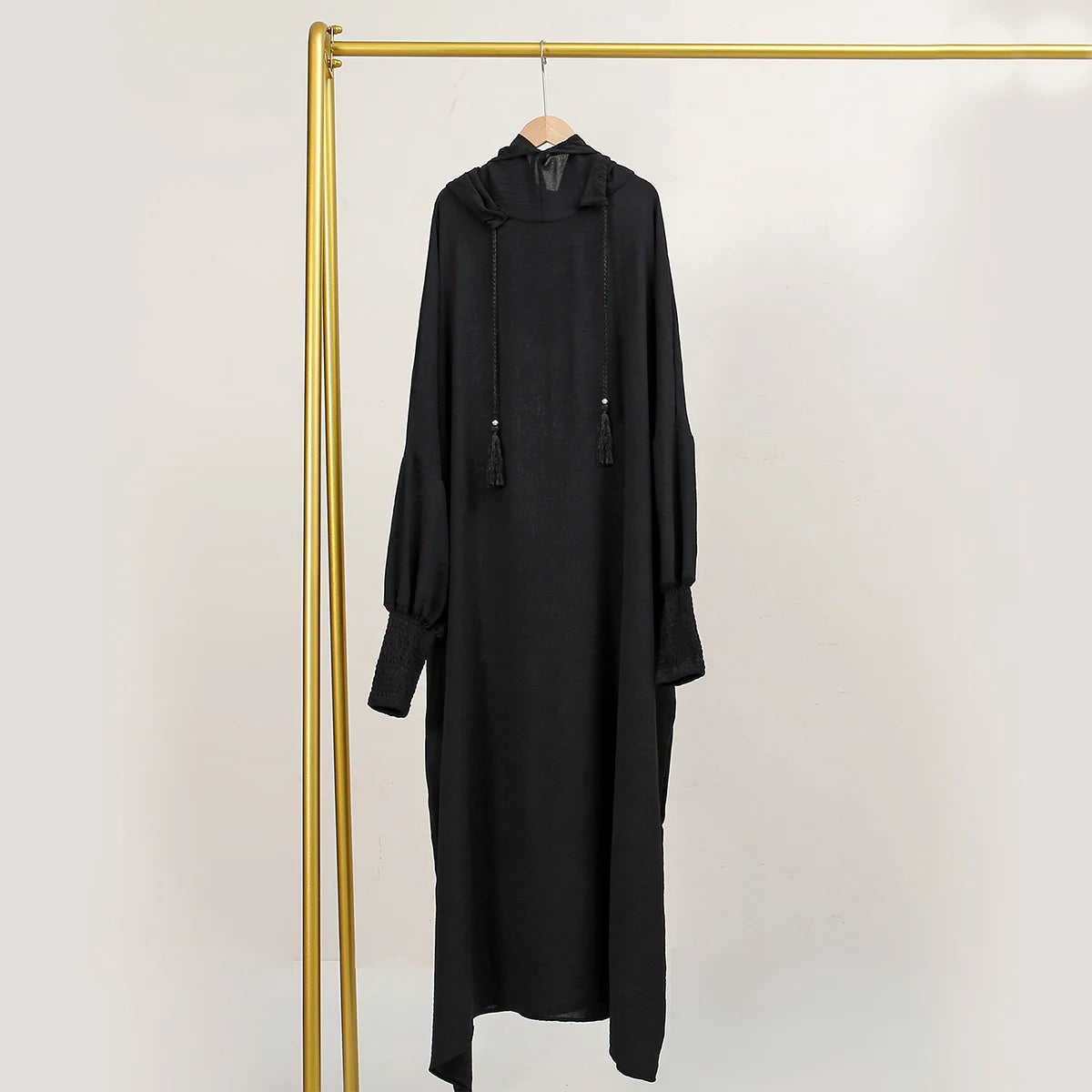 Two Piece Jilbab Prayer Set Abaya for Woman Batwing Hijab Dress Muslim Kimono Kaftan Robe Long Khimar Islam Cloth Jilbab Ramadan