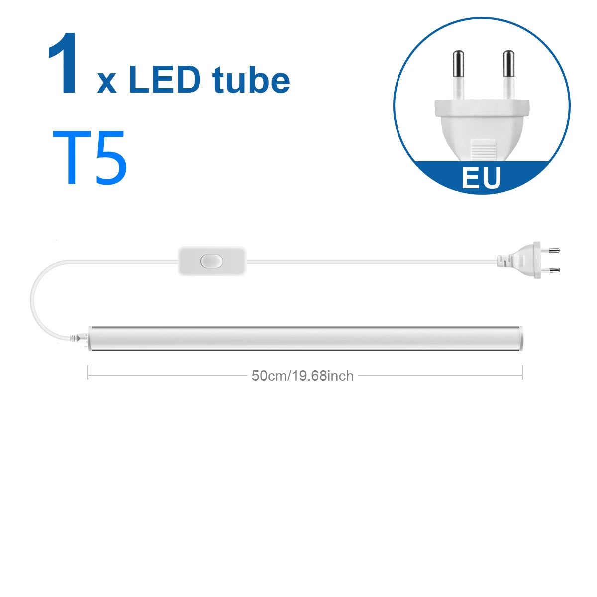 220V T5 15W/T8 25W LED Tube Aluminum Bar Hight Brightness Energy-Saving Fluorescent Tubes For Hotel Mall Cafe Office Lighting