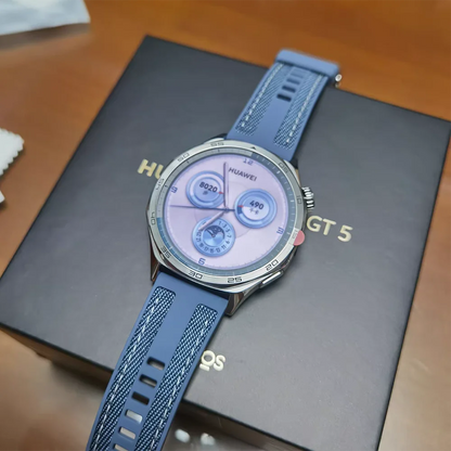 HUAWEI Watch GT5 Smartwatch 41mm 46mm 1.43'' AMOLED Display 14 Days Battery Life BT5.2 5ATM Waterproof  Wireless charging.