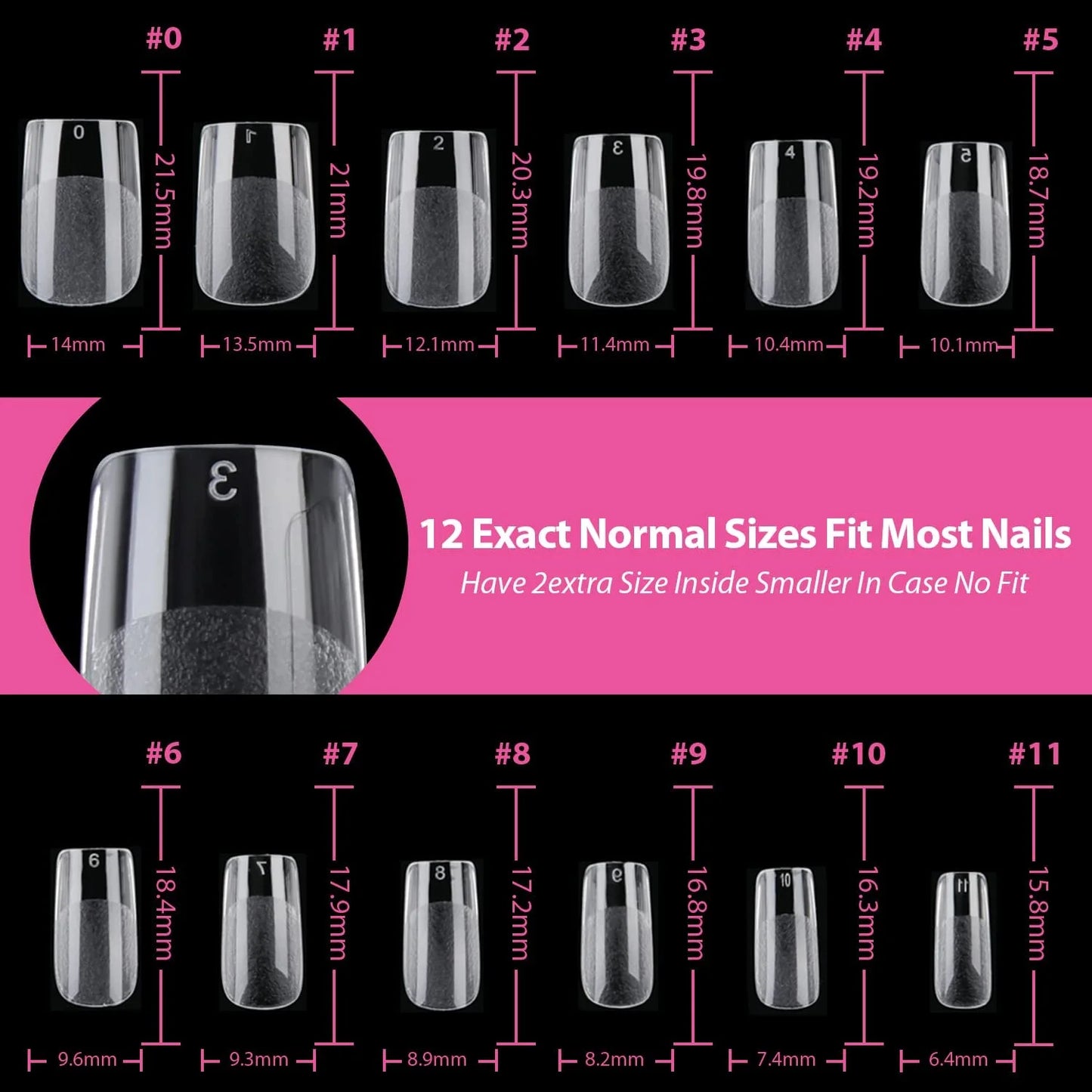 120PCS- Semi-frosted short almond clear fake nails, whitening nail art set with removable fake nails for festivals, parties, dat.