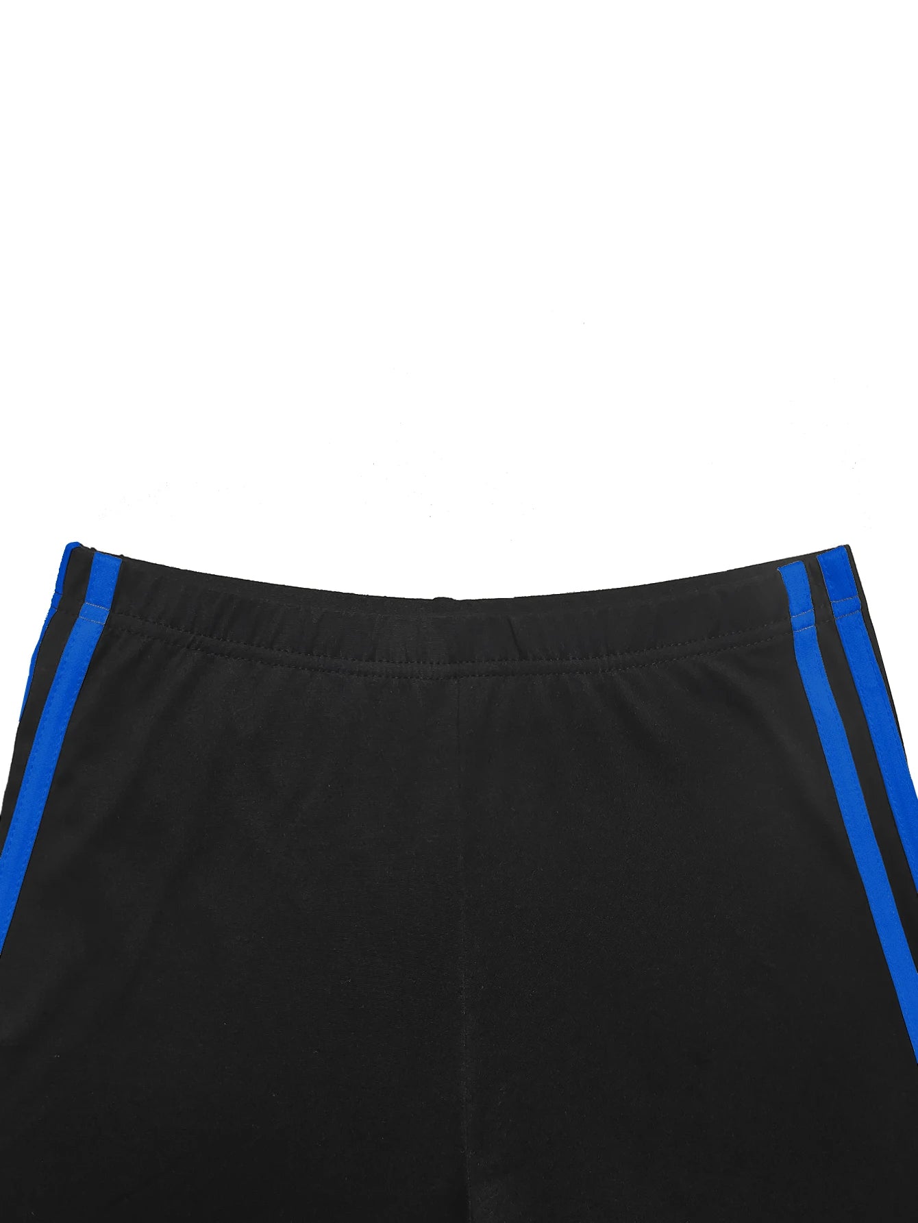 2025 Women's Summer Two-Piece Set Sportswear Short Sleeve Trousers Color Block Soft Fashion Basic Versatile Outfit.