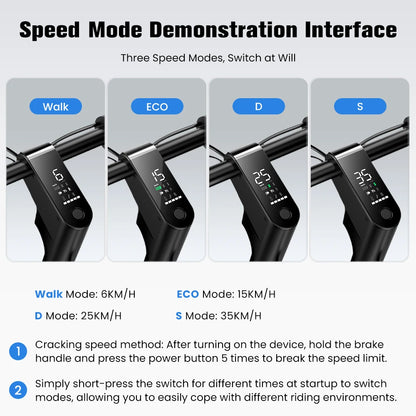IScooter W6 Adult E-scooter 500W Motor 36V 7.8Ah Battery 35km/h Max Speed Support APP 30km Long Range City Electric Scooters.