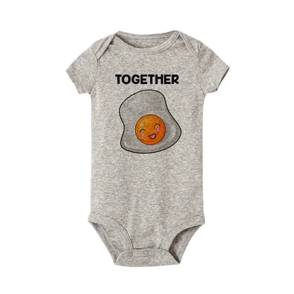Perfect Together Twin Babykleidung Lustige Zwillings-Outfits Strampler Junge Mädchen Duschgeschenk Sommer Kurzarm-Bodys Bruder/Schwester.