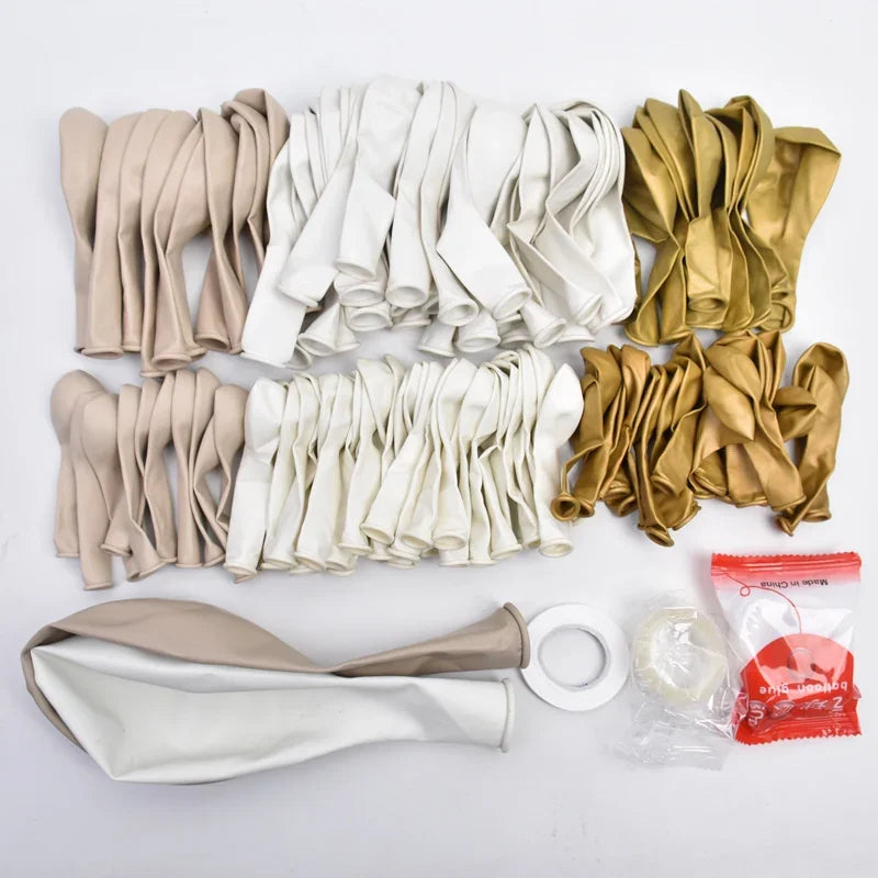 Kaffeebraun Beige Ballon Girlande Bogen Kit Oh Babyparty Dekoration Rustikale Hochzeit Kindergeburtstag Party Taufe Taufe.