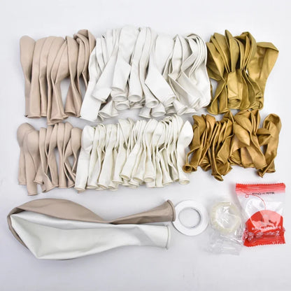 Kaffeebraun Beige Ballon Girlande Bogen Kit Oh Babyparty Dekoration Rustikale Hochzeit Kindergeburtstag Party Taufe Taufe.