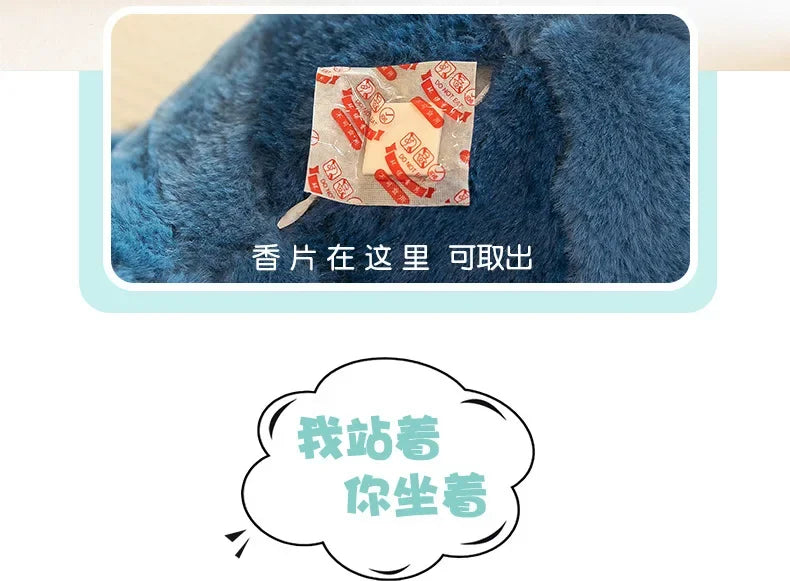 80cm Big Size Disney LILO & Stitch Anime Plush Stuffed Doll Room Plushies Pillow Kawaii Ornaments Children's Holiday Gifts.