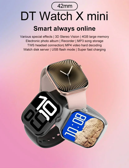 New Watch Series 10 Mini For Apple Watch 10 SmartWatch Men 3D Surround Music Video NFC Bluetooth call smartwatch For Android l0S.
