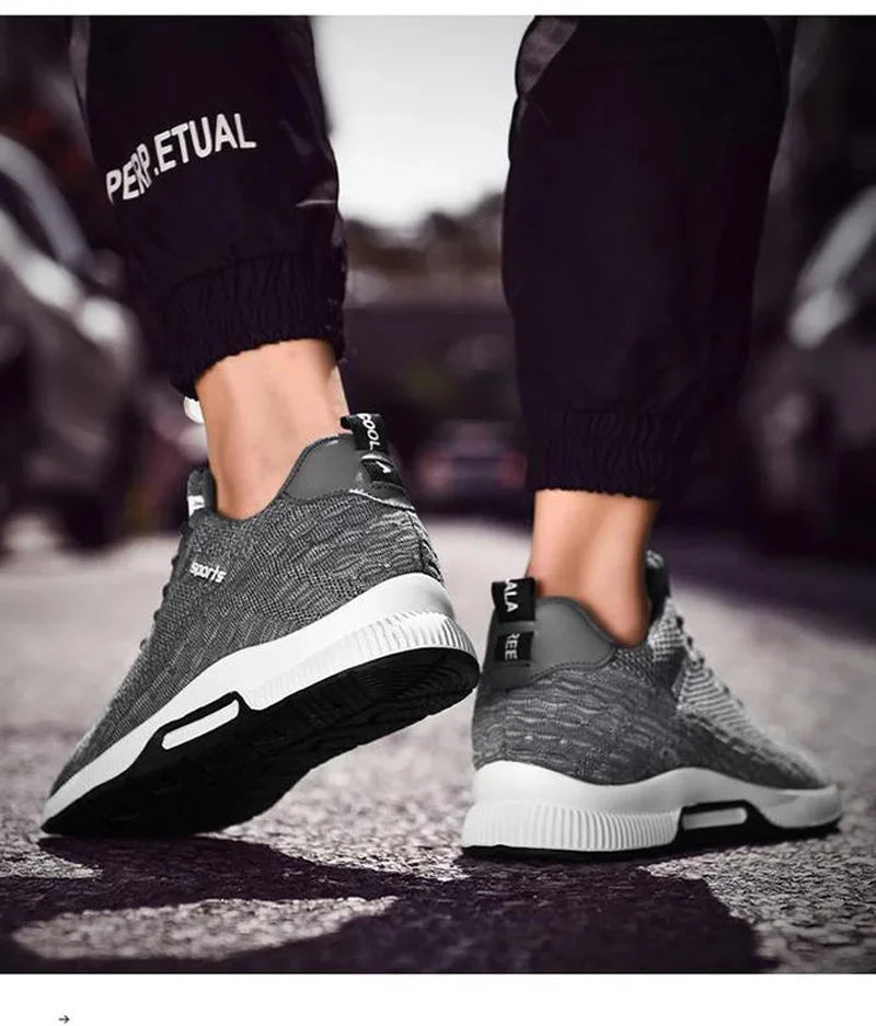 Männer Turnschuhe Aufzug Schuhe Versteckte Heels Atmungsaktive Erhöhung Schuhe für Männer Erhöhen Einlegesohle 6CM Sport Casual Höhe Schuhe.