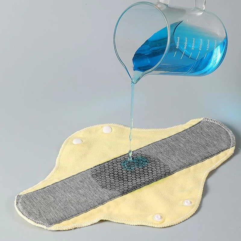 1/4pcs Thin Cloth Pads Soft Cotton Washable Feminine Panty Liners Sanitary Pads Napkin Daily Reusable Menstrual Hygiene Pads.