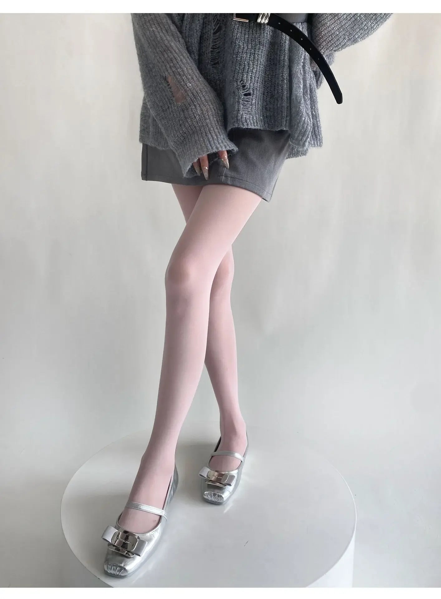 Blue Green Ultra-thin Nylon Thigh High Stockings Pantyhoses Women Sexy Women Tights Velvet Sexy Lingeries Hosiery Body Stockings