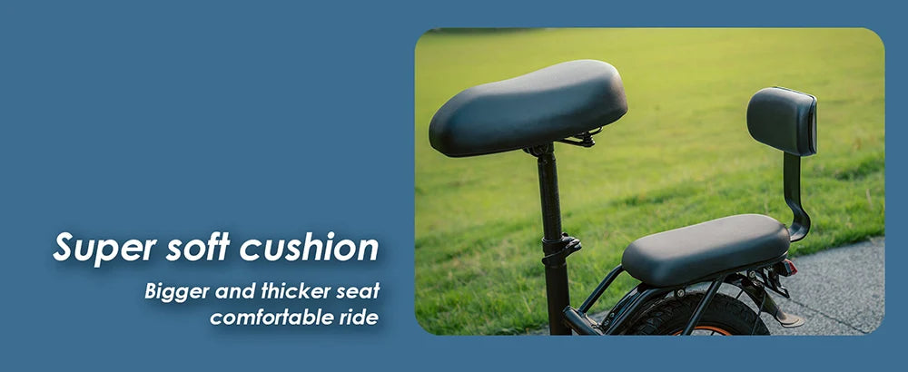 KuKirin C1 Pro Adult Electric Scooter With Seat 14" Tire 500W Motor 48V 26Ah Battery 45km Max Speed Electric Motorcycle.