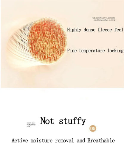 New Super Thick Winter Warm Blanket for Bed Artificial Lamb Cashmere Weighted Blankets Soft Comfortable Warmth Quilt Comforter.