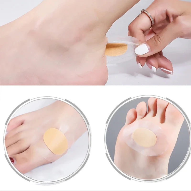 Gel Grip Heel Protector Adhesive Foot Patches Blister Pads Heel Liner Shoes Stickers Plaster Foot Care Cushion cushions insert.