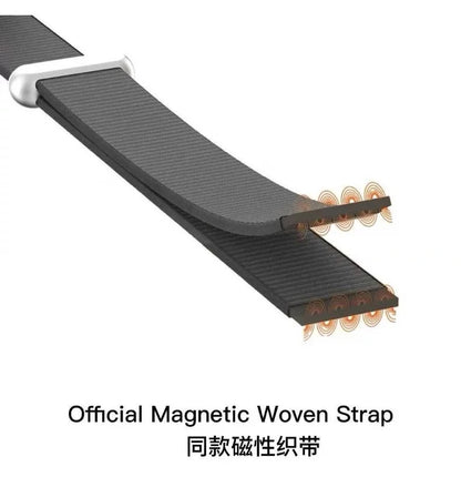 High End Official Magnetic Woven Strap for Orginal Iphone 17 Pro Max 17 Air Phone Crossbody Lanyard Anti-loss Apple Strap.