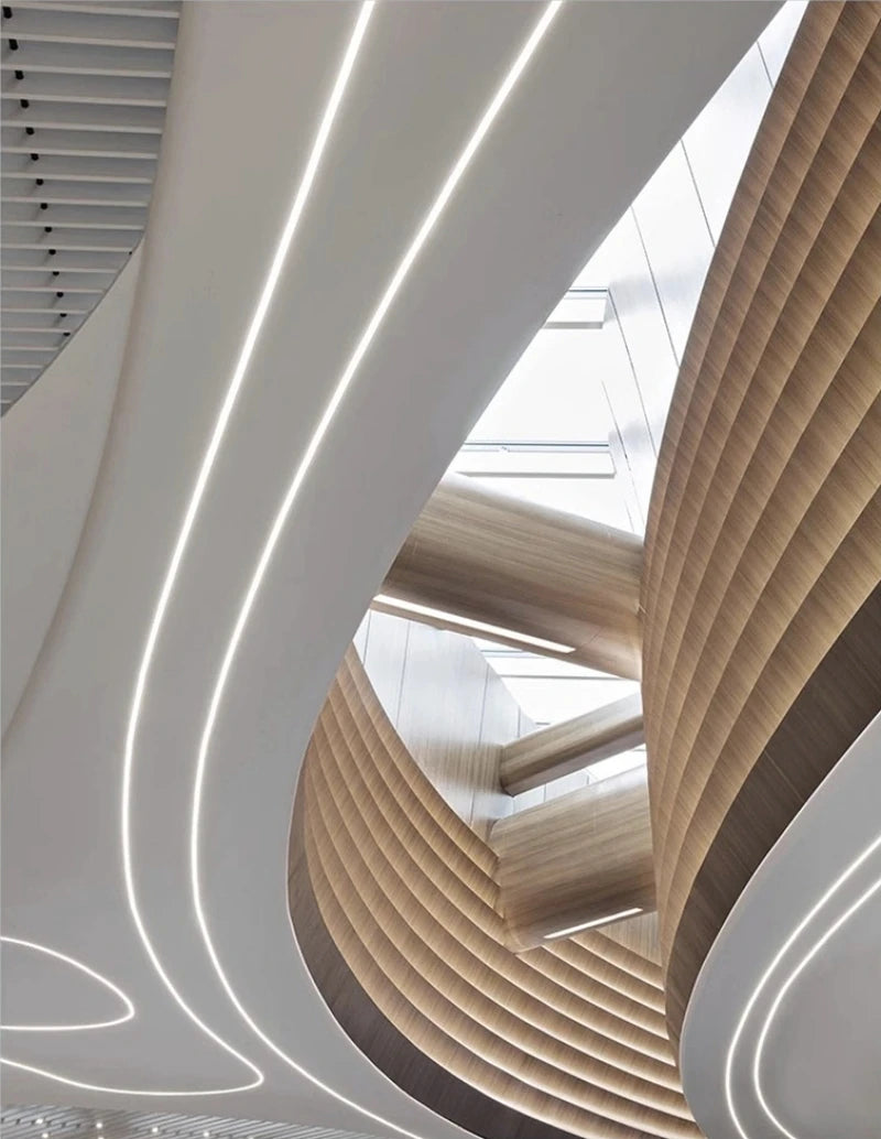 360° Glowing Round LED Neon Tube Rope Lamp Flexible Silicone Diffuser Channel WS2811 WS2812B Soft IP65 Outdoor Tape Strip Lights.