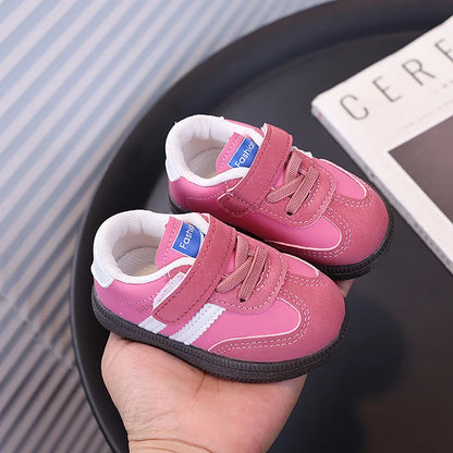 New Girl Child Sport Shoe Classic Spring Autumn Toddlers Boys Walking Shoes Versatile Fashion Kids Causal Sneakers Korean Style