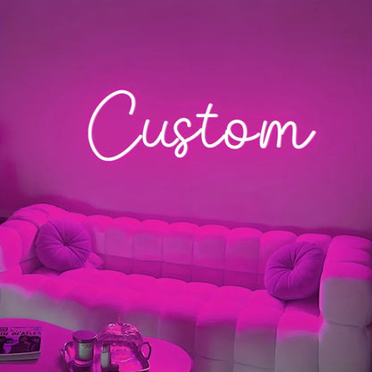 Customizable Led Name Sign Gift for Kid Custom Name Signs Teenage Gift Neon Sign for Wall Decor Bedroom Decor Personalized Gifts.