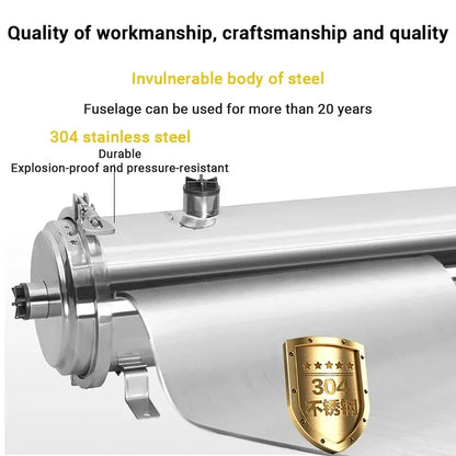 DIVEDEER Water Purifier Filtration Purification Soften Ultration Water Filter 0.01um SUS304 Whole House Water Purifier PVDF.