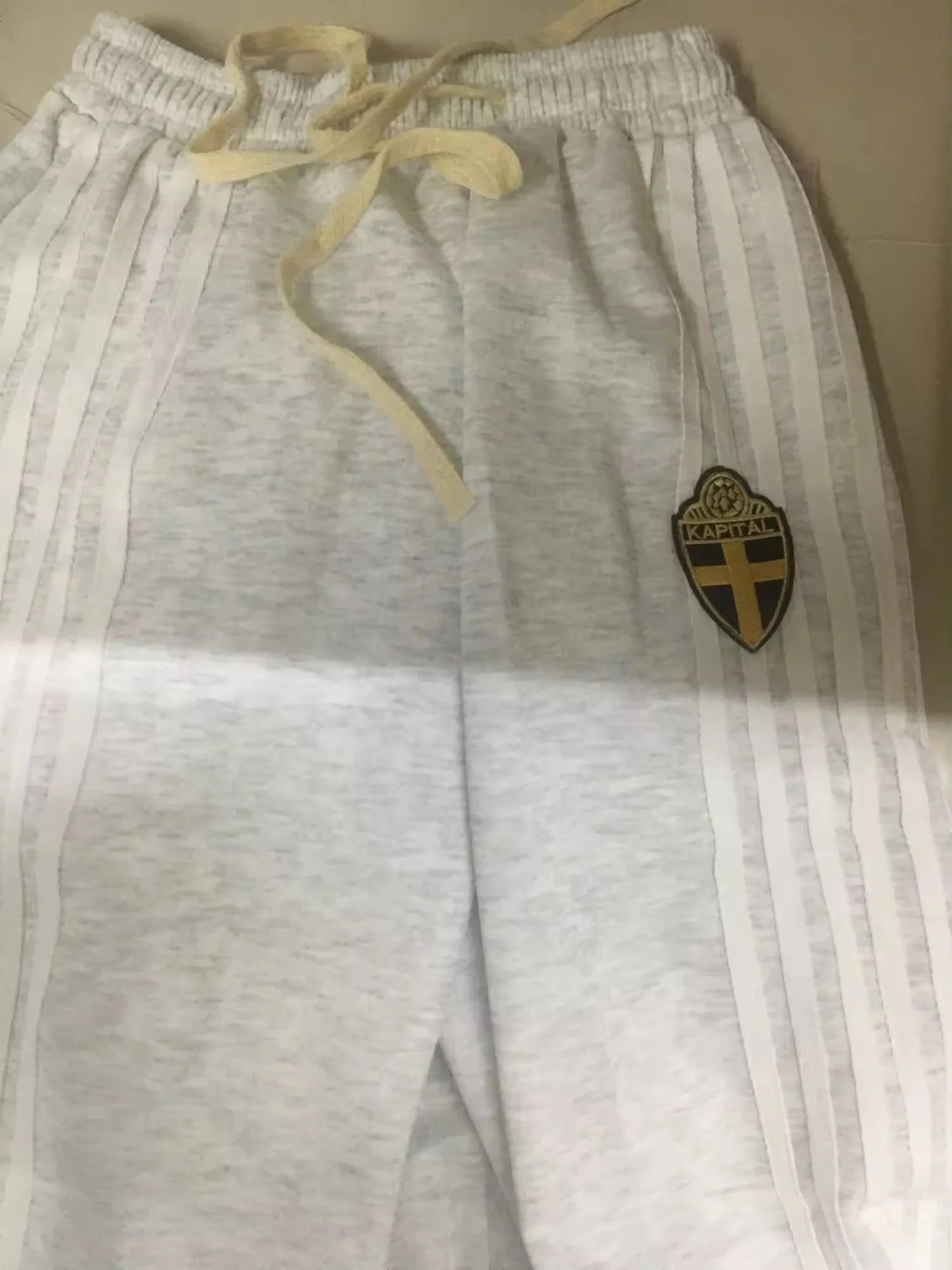 Y2K Zip Hooded Sweatpants Set Men Two Piece Hip Hop Embroidered Vintage Stripe Oversized Hooded Sweatshirt Casual Pants Set.