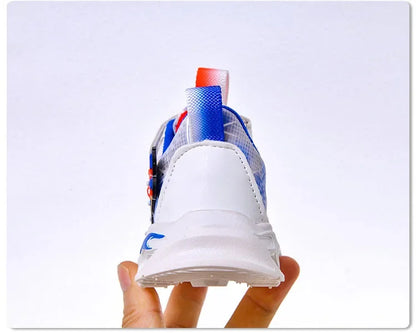 Disney Fashion Spiderman Baby Boys Sneakers Spring/autumn Children's Shoes Lighted Sneaker Trendy Kids Boy Sports Casual Shoes.