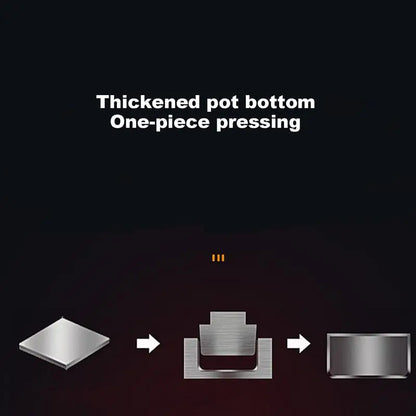 Portable Pressure Cooker 4.3L Induction Stoves Home Cooker Aluminum Alloy Pressure Canner Cooker Induction Compatible Cookware.