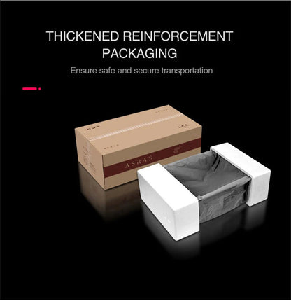 ASRAS Nanometer Hidden Flip Cover kitchen Island Sink 4mm Thickness Handmade Cup Rinser And Trash Can Kitchen Sinks