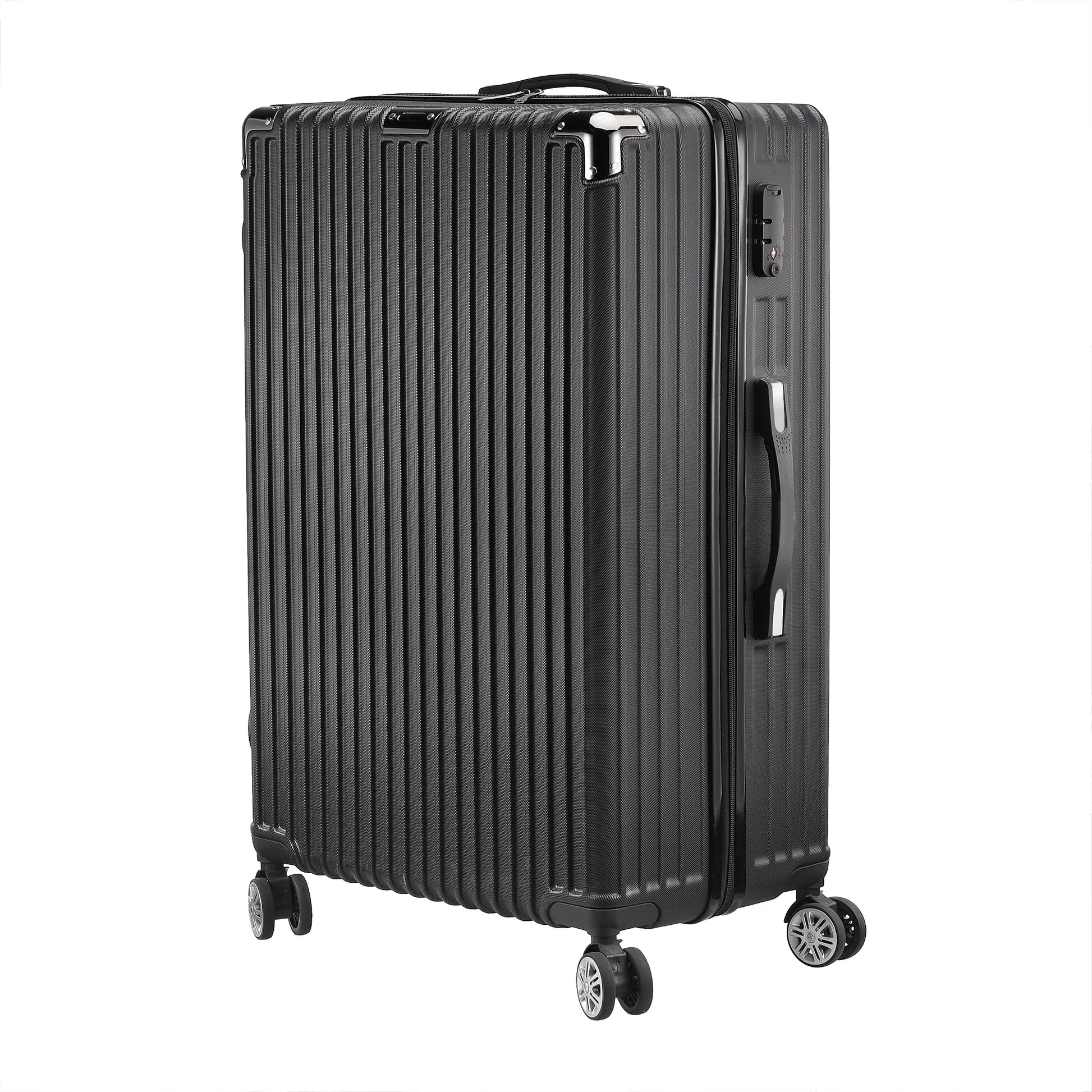 3 Stück Koffer und Trolleys 28/24/20 Zoll – Handgepäckkoffer mit Passwortsperre – Reisekoffer mit Rollen – Hartschalenkoffer klein.