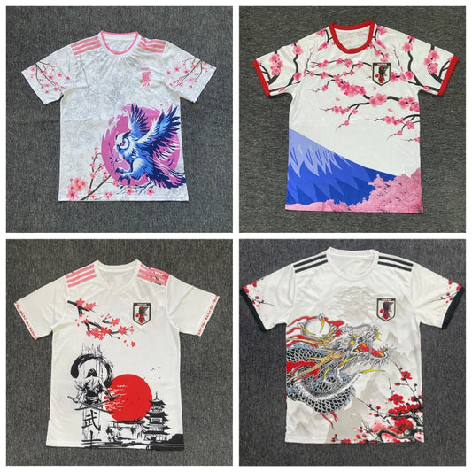 2024 Japan National Team Special Edition Jersey Personalized Faucet Sakura Manga Football Jersey Fan Version 3d Printed T-shirt.