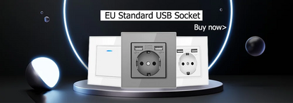 Eiomr eu standard steckdose, einfach und doppelt 220v 16a weiß schwarz pc panel eu steckdose, wand usb typ c stecker steckdose für zu hause.