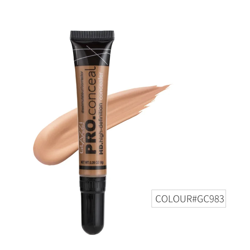 Concealer Cream Oil Control Liquid Foundation Women Face Makeup Korean Cosmetics Long Lasting Contour Gel.
