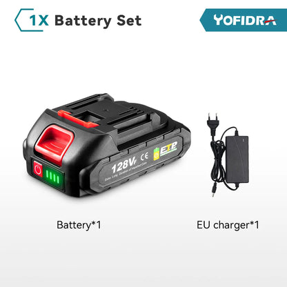 YOFIDRA 18–20 V wiederaufladbarer 22500 mAh 928 VF 388 VF 128 VF Plus Lithium-Ionen-Akku für 21 V 18 V Elektrowerkzeug-Ersatzakku