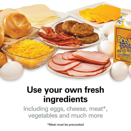 Household Breakfast Burger Machine Hamburg Sandwich Maker 220V Bread Muffin Maker Non Maker Stick Plates Electric Burger Maker.