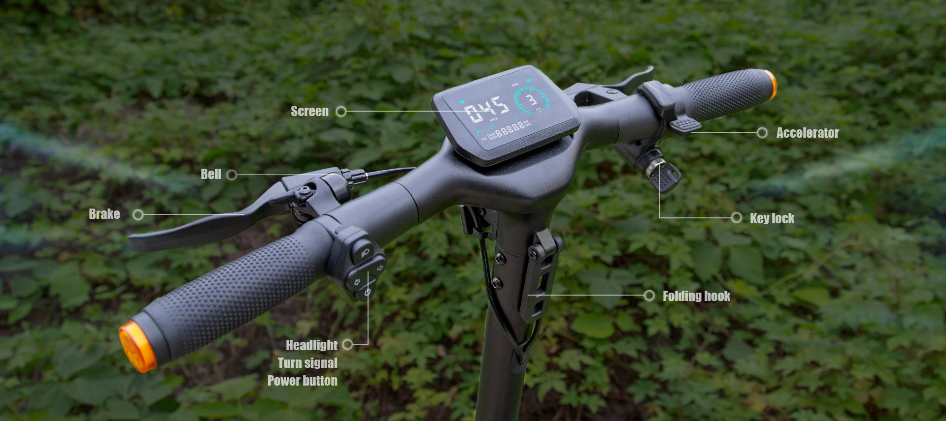 Kukirin A1 Adult Electric Scooter 800W Motor 48V 13Ah Battery Foldable Electric Scooter 10 Inch Vacuum Tires Electric Scooter.