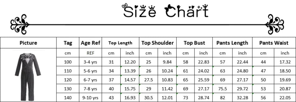 Albtraum vor Weihnachten Jack Skelli ngton Halloween Skelli ngton Jack Cosplay Kostüm für Kid Boy Karneval Kinder Kleidung.