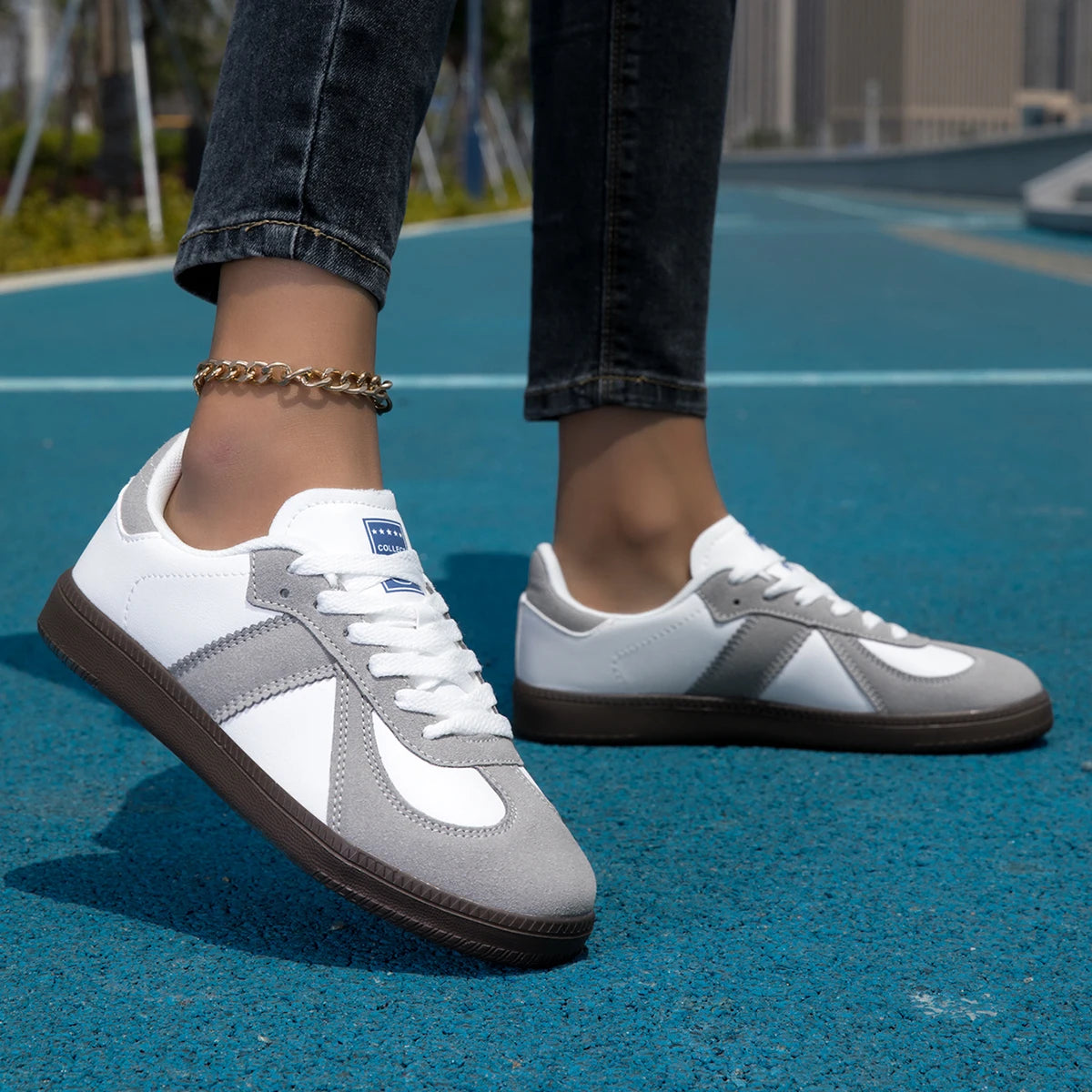 YRZL Womens Casual Shoes Unisex Sneakers Breathable Walking Shoes Men Non Slip Comfortable Lightweight Skateboard Shoes