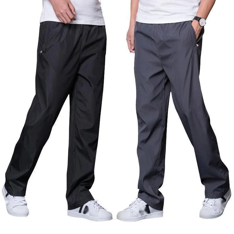 Men's Pants Sweatpant Quick Dry Breathable Pants Spring Sports Trouser Elastic Waist Straight Wide Joggers Running Tracksuit Men.