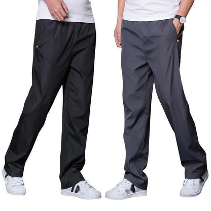 Men's Pants Sweatpant Quick Dry Breathable Pants Spring Sports Trouser Elastic Waist Straight Wide Joggers Running Tracksuit Men.